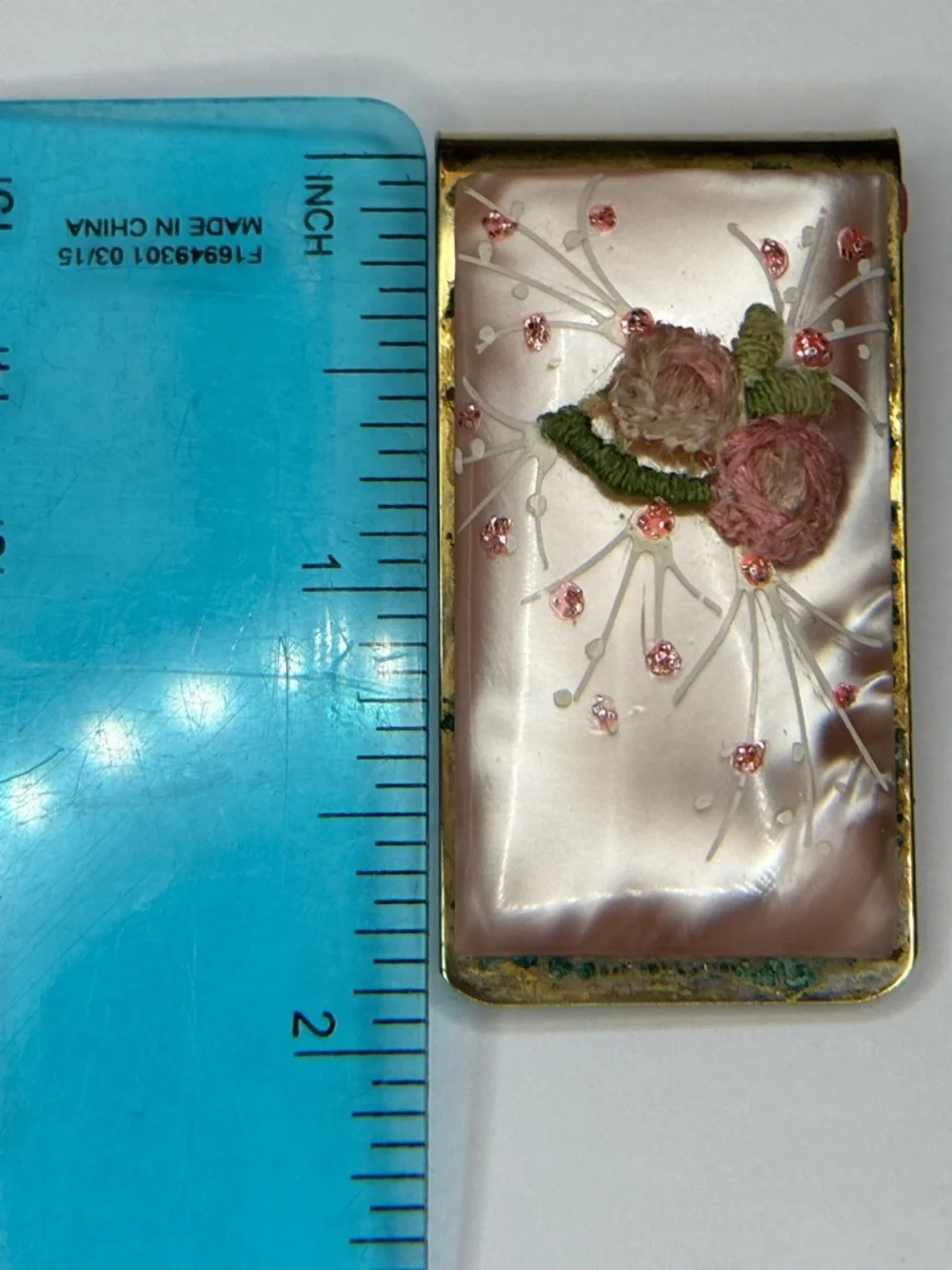 Vintage Pearl Money Clip
